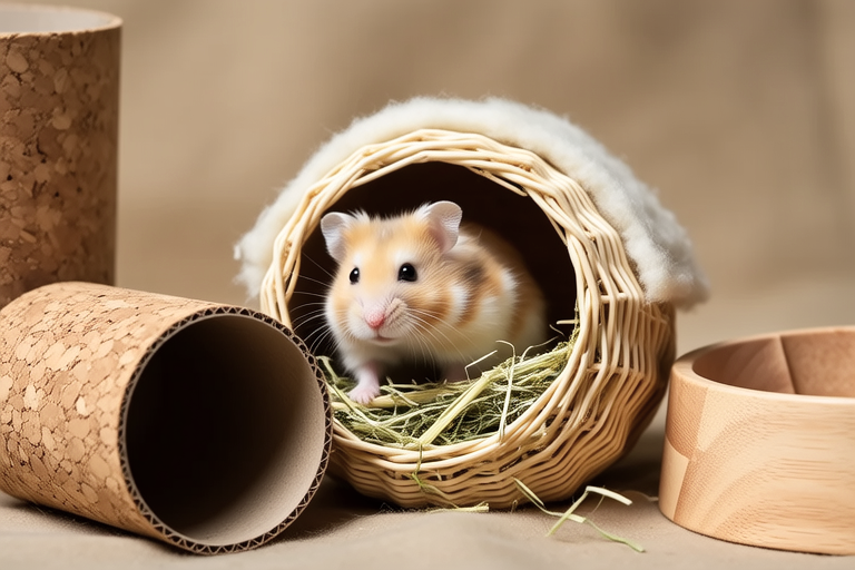 DIY Cozy Hideouts for Your Golden Hamster: Craft Ideas You Can’t Miss