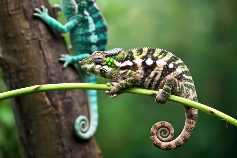 From Tiny Hatchlings to Majestic Adults: The Incredible Journey of Chameleons